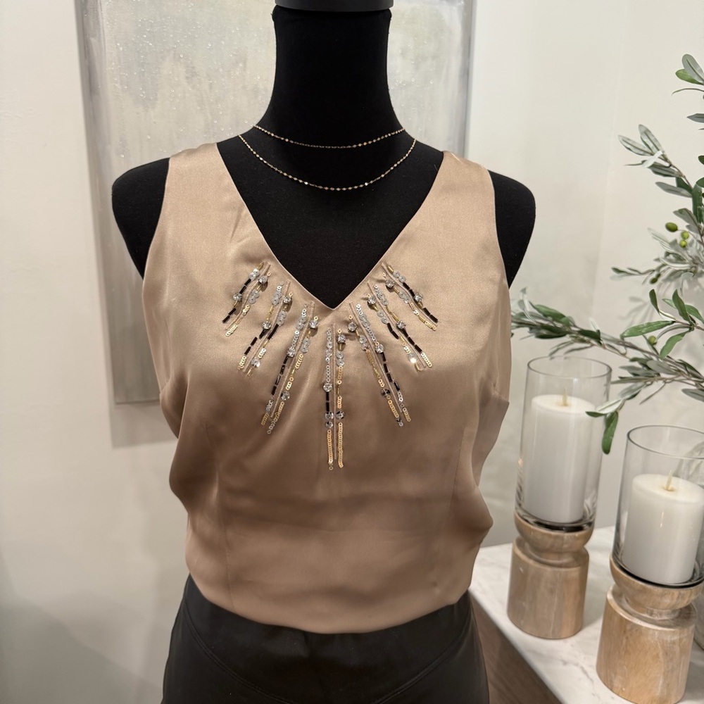 Banana Republic Sequin Shell
